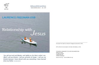 2015-C -Relationship With Jesus -Master