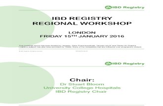 IBDR Regional Workshop: London
