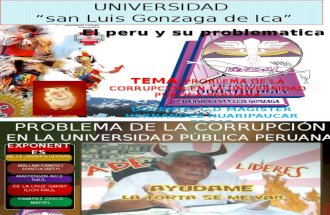 Corrupcion en la Universidad de Ica (UNICA)