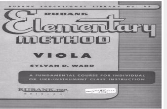 RUBANK Viola Method Elementary Vol. I
