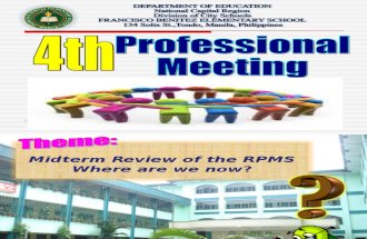 Prof. Meeting Programme