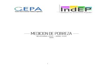 Informe Pobreza GranBuenosAires CEPA INDEP