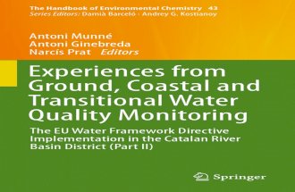 (The Handbook of Environmental Chemistry 43) Antoni Munné, Antoni Ginebreda, Narcís Prat (eds.)-Experiences from Ground, Coastal and Transitional Water Quality Monitoring_ The EU