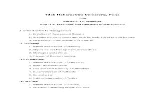 MBA-SemI Syllabus 80-20 Pattern