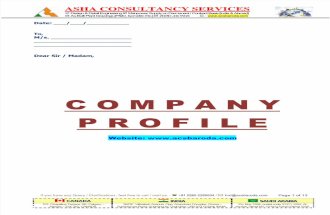 Company Profile Last Update 06-06-2012