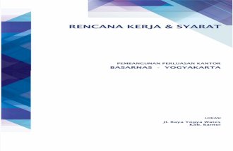 Spesifikasi Teknis Perluasan Gedung Kantor SAR Yogyakarta