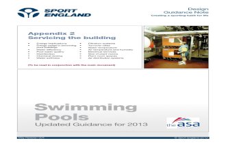 Swimming Pools 2013 Appendix 2 Servicing the Building