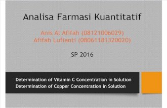 Penetapan Kadar Vitamin C - Tembaga Dalam Larutan Versi Print