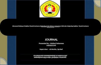 Karsinoma Tiroid Papiler US-Journal