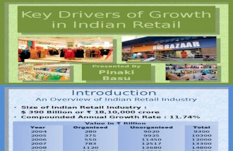 Indian Retail Key Drivers