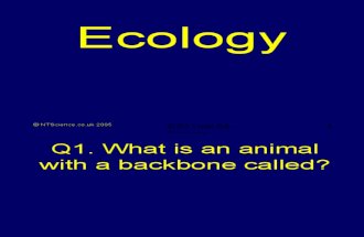 8d Ecology Science Quiz