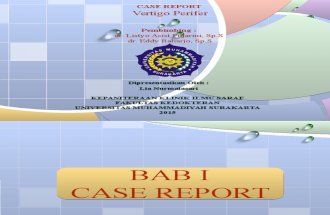 Ppt Case Report Vertigo Perifer