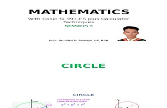 Mathematics GE REVIEW Session 5