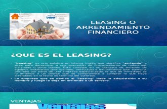 Leasing o Arrendamiento Financiero (1)