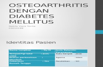 245014867 Case Osteoarthritis Dengan DM