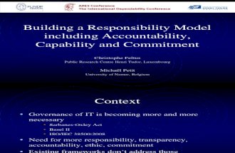 ARES 2009 _ Building a Responsibility Model Including Accountability Capability and Commitment