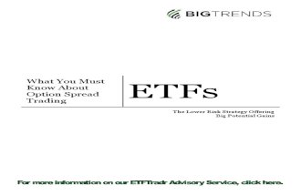 BigTrends ETFs What You Must Know About Option Spread Trading1