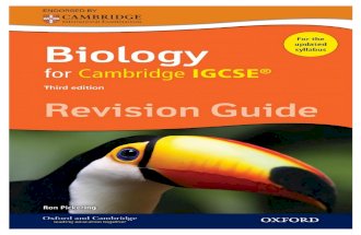IGCSE Biology Revision Guide