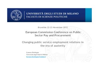 Changing public service employment relations in the era of austerity