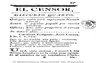 El Censor (Madrid. 1781). No. 4