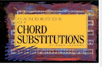 Handbook of Chord Substitutions - Andy LaVerne