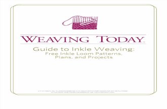 Guide to Inkle Weaving