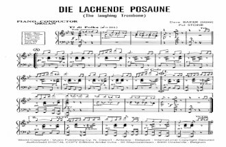 Blasorchester Komplett - Die Lachende Posaune - Solopolka Für Posaune