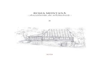 Rosia Montana Architecture Drawings 2