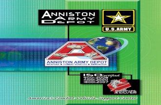 Anniston Army Depot Brochure