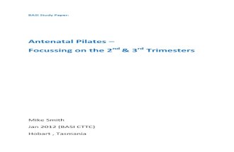 Antenatal Pilates Focusing on the 2nd 3rd Trimesters