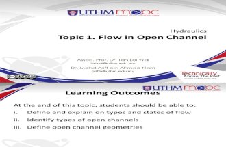 hydraulics Topic 1 Flow in Open Channel.pdf