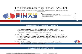 Introducing the VCM