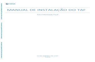 Manual de Instala__o Do TAF_001
