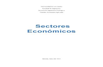 Sectores Economicos de Venezuela