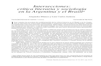Crítica literaria argentina y brasil