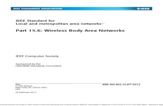 IEEE Standard for Body Area Networks