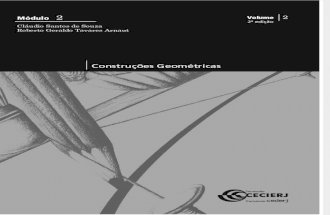 Construções Geométricas - Vol.2 - CEDERJ