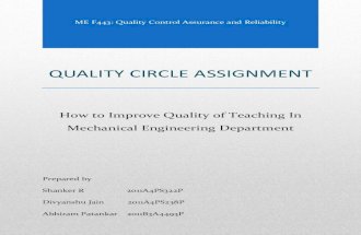 Quality Circle Report