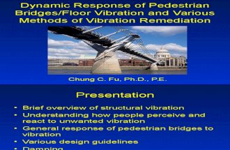 Ped Bridge Vibration