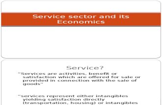 Service Sector and Its Economics