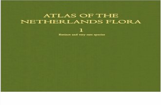 (Atlas of the Netherlands Flora 1) J. Mennema (Auth.), J. Mennema, A. J. Quené-Boterenbrood, C. L. Plate (Eds.)-Atlas of the Netherlands Flora_ Extinct and Very Rare Species-Springer