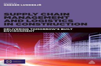 Supply Chain Management and Logistics in Construction Sample Chapter
