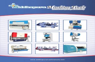 Siddhapura Machine Tools Gujarat India
