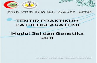 Tentir Prak PA - Sel Genetika - FSI 2011