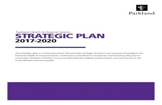 Parkland Strategic Plan 2017-2020