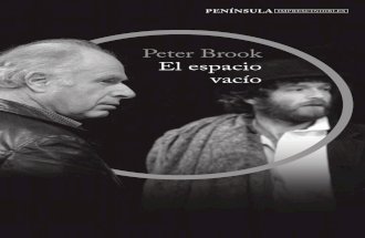 Brook, Peter - El espacio vacío
