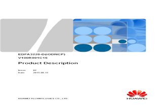 EDFA3220-D IODNCP V100R001C16 Product Description 02
