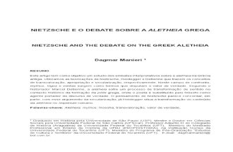 Netzsche e o Debate Sobre a Aletheia Grega