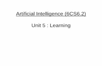 6CS6.2 Unit 5 Learning
