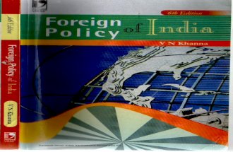 Foreign Policy of India. V N Khanna.pdf